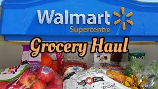 $50.24 Walmart Grocery haul | WALMART Groceries for ONE PERSON