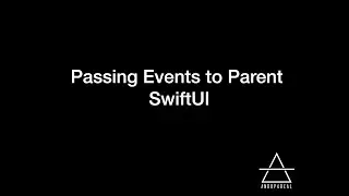 SwiftUI: Pass events from child views to parent