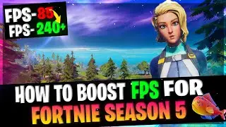 How To STOP FPS Drops & Lag in Fortnite Season 5! (FPS BOOST!) - Fortnite Tips & Tricks