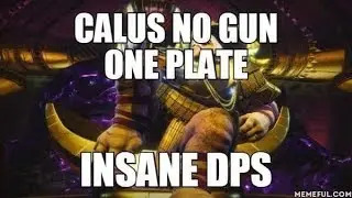 Destiny 2 - WORLD’S FIRST ONE PLATE CALUS KILL NO GUN !!! (FHT)