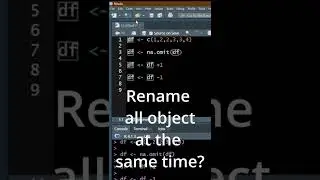 Rename Object in the Whole Script | RenameInScope