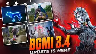 BGMI NEW UPDATE 3.4 : TOP FEATURES,  NEW VAMPIRE MODE, PUBG MOBILE NEW UPDATE 3.4