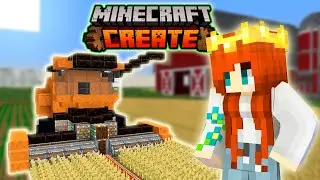 ВИВЕРНА КОНСТРУИРУЕТ КРИЭЙТ-КОМБАЙН АВТОНОМНОЙ РАБОТЫ | Сборка "Create Superflag Survival 1.20.1"
