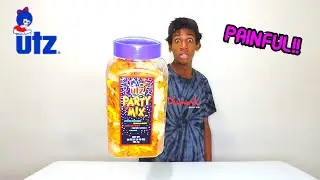 Utz PARTY MIX BARREL Challenge **painful**