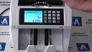 Счетчик банкнот BCASH MVC100. С пересчетом смешанной пачки
