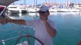 Подготовка яхты к выходу Hanse 445 часть 2