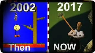 [Then vs now] Sexy Hiking 2002 And Getting over it with Bennett Foddy 2017