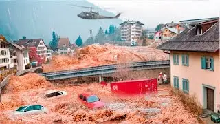 Austria Today! Flash flood swept away bridges and houses in Tyrol, Austria, Europe is shocked