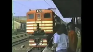 FEPASA EM  BOITUVA  - SP - EM 1987 - (LINHA DA ANTIGA SOROCABANA)