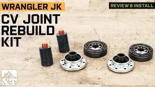Jeep Wrangler JK CV Joint Rebuild Kit Review & Install