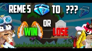 PLAYING 10 BGL TO ??? BGL  - Growtopia REME