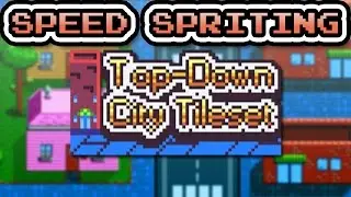 Speed Spriting - Top Down City Tileset