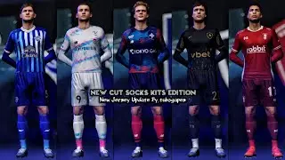 Cut Socks Edition🔥 New Kits With Cut Socks Design In eFootball 2026 Mobile