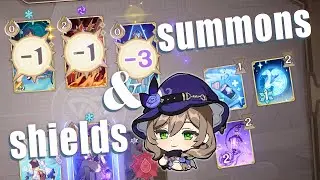 Ending the egg tournament with Lisa superconduct | Genshin Impact TCG