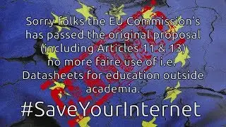 #SaveYourInternet failed: Article 11 and article 13 have passed