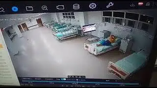 kejadian aneh di rumah sakit di tempat isolasi ada mahluk halus yang tertangkap kamera cctv