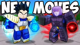 They added NEW MOVES for HIT AND VEGETA MOVESETS in Roblox Z BATTLEGROUNDS