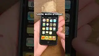 ORIGINAL APPLE IPOD TOUCH - It's a Metal iPhone thing! Released in 2007 (17 years ago)