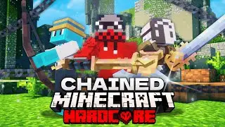 100 Players Simulate a CHAINED Tournament in Minecraft!