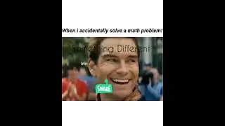 When I accidentally #solve a #maths problem