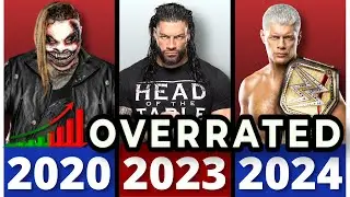 All Overrated Wrestlers year by year 1994-2024
