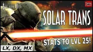 Infinity Blade 3: SOLAR TRANS STATS TO LVL 25! (LX, DX, MX)