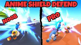 I Went Noob to Pro in Roblox Anime Shield Defend