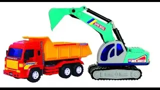 обзор игрушек. строительная техника. машины на аккамуляторе.