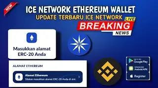 Ethereum Adress Wallet - ICE NETWORK RILIS FITUR  BARU UNTUK MENGIKAT WALLET - Ice Network Terbaru