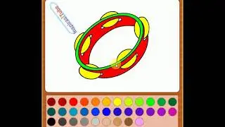 learn to paint pictures musical instrument 