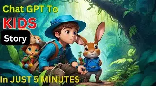 Learn Animated Video Creation  ChatGPT | Urdu & Hindi Tutorial | How to make Kids Stories with Ai