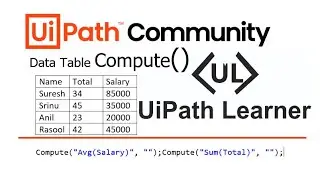 Compute Method in UiPath - 