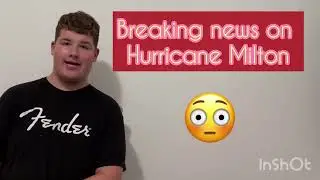 Hurricane Milton is on the way!!