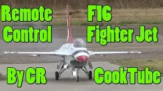 Remote Control F16 at West Texas WarBirds  Aug 29 2015