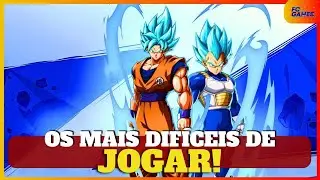 5 JOGOS do DRAGON BALL mais DIFÍCEIS DE JOGAR!