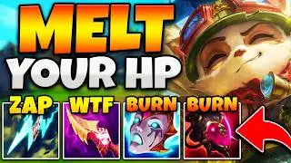 THIS TEEMO BUILD DOES A DISTURBING AMOUNT OF DAMAGE...