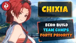 CHIXIA KIT OVERVIEW! Echo Build, Comps & Tips | Wuthering Waves