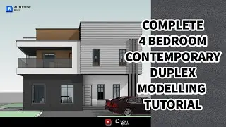 Autodesk Revit Architecture 2024 Full Beginner's Tutorial