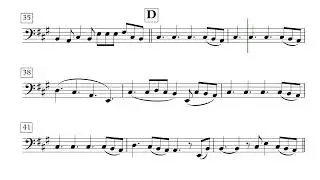 Perfect | Ed Sheeran | - Double Bass (Sheet Music)