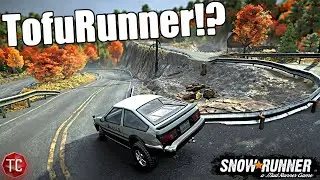 TofuRunner! SnowRunner meets Initial D