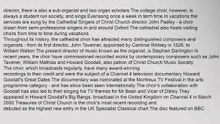 Christ Church, Oxford
