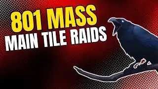 Mass Main Tile Raids (in 801) | Raven clan in 3v3 | Northgard