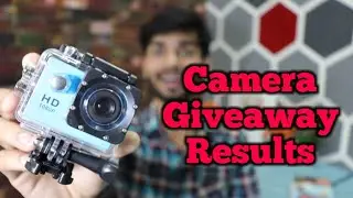 Camera Giveaway Result | Action camera Giveaway by Aman Sachan | Techs and Facts