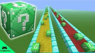 MİNECRAFT ZÜMRÜT ŞANS BLOKLARI YARIŞI