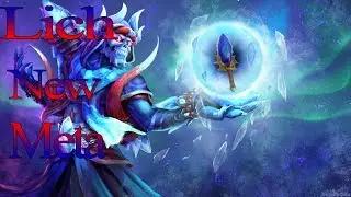 New lich 7.20|DOTA2