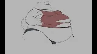 Fat furry animation 2