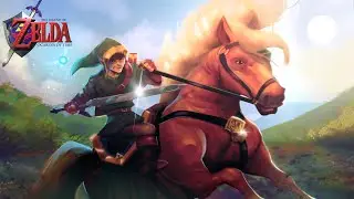 Dibujando fan art de Zelda