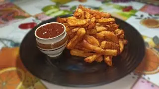 Картофель Фри Без Вреда для Здоровья | Картошка Фри в Домашних Условиях | Быстрый Рецепт