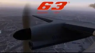 X-Plane 11.Dash8 Q400 Highly realistic approach over Helsinki