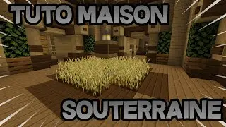 TUTO MAISON MINECRAFT SOUTERRAINE